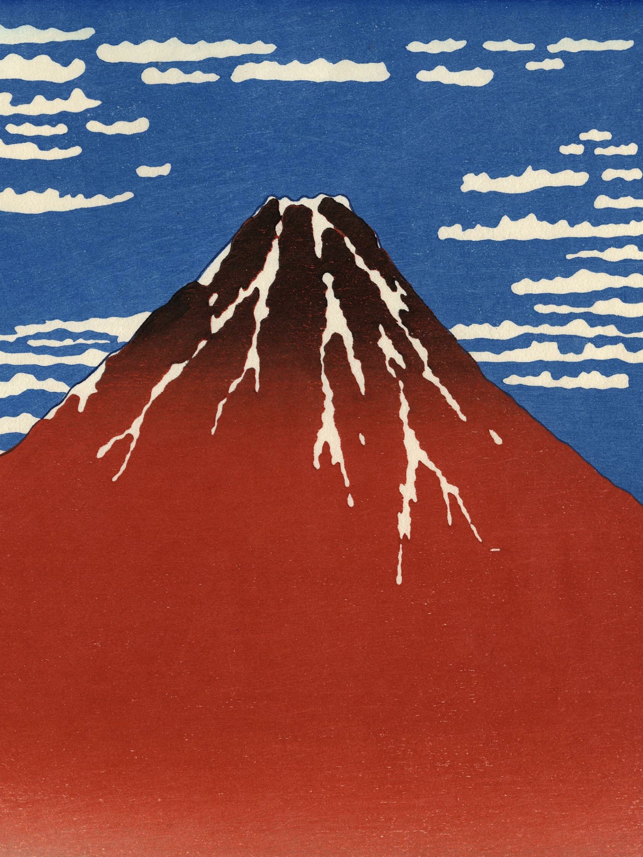 今天你看画了吗|富岳三十六景:凯风快晴